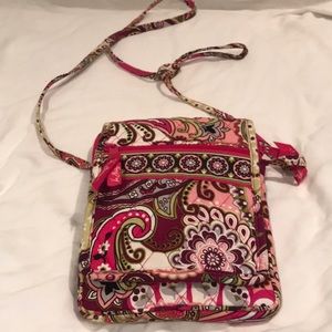 Vera Bradley multi-pouch crossbody